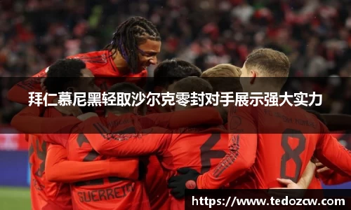 拜仁慕尼黑轻取沙尔克零封对手展示强大实力